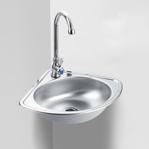 Stainless Steel Triangle Sink