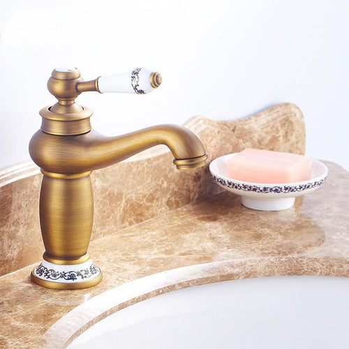European-Style Copper Faucet