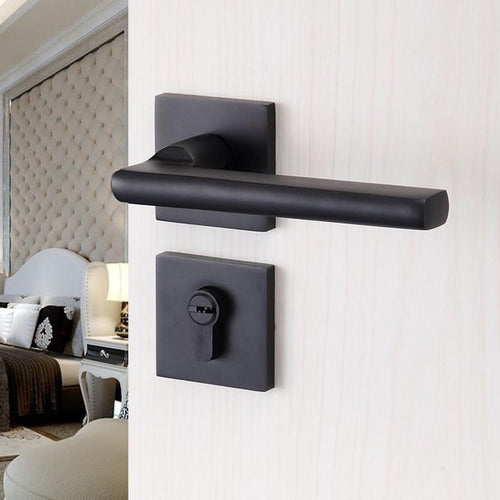 Black Aluminum Door Handle