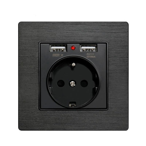 Russia Spain Wall Socket