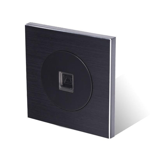 Wall Socket Knight Black