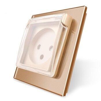 Power Socket Glass Panel